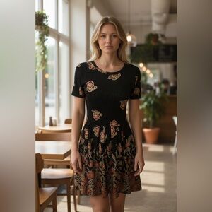 Lularoe Amelia Pleated Dress - XS